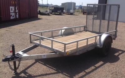 2022 TRUE NORTH 5X10' UTILITY TRAILER PRE-OWNED